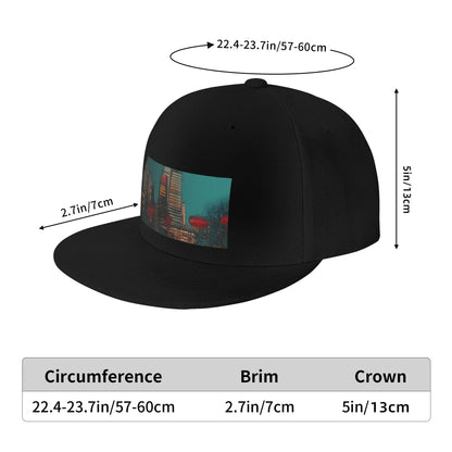 Beijing China City Classic Snapback Cap