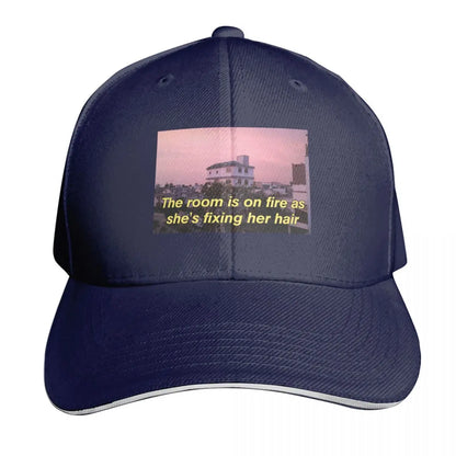 Reptilia The Strokes Band Design Baseball Cap