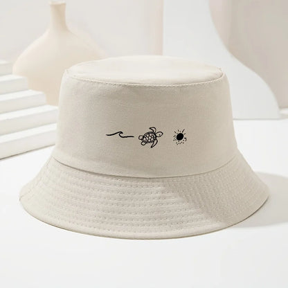 Men And Women Sea Turtles Bucket Hats