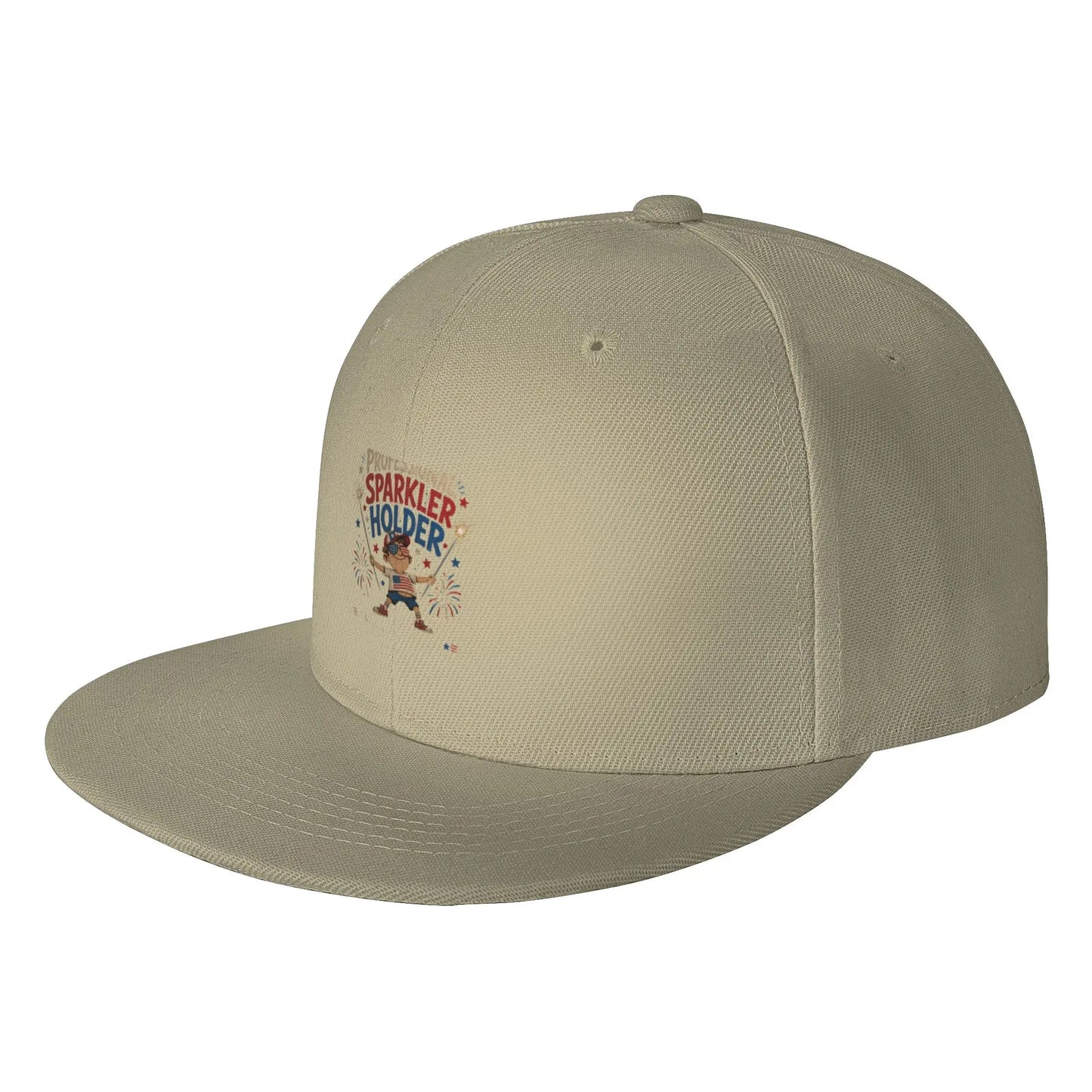 Fourth Of July Sparkler Snapback Cap