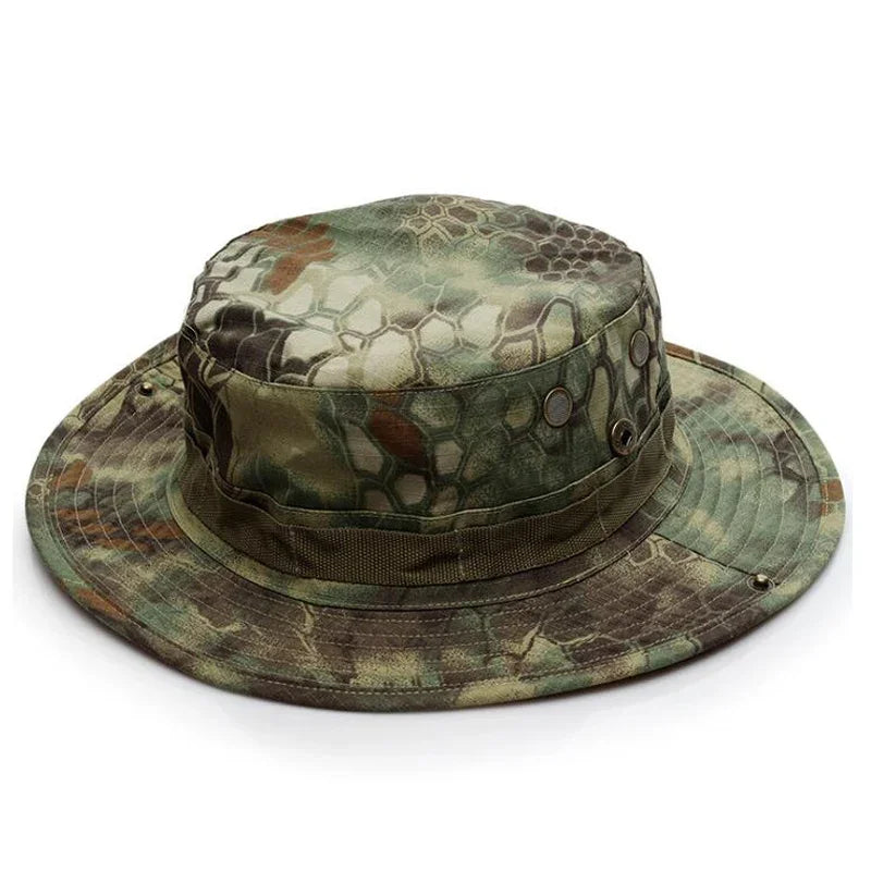 Woodland Camouflage Tactical Outdoor Boonie Bucket Hat
