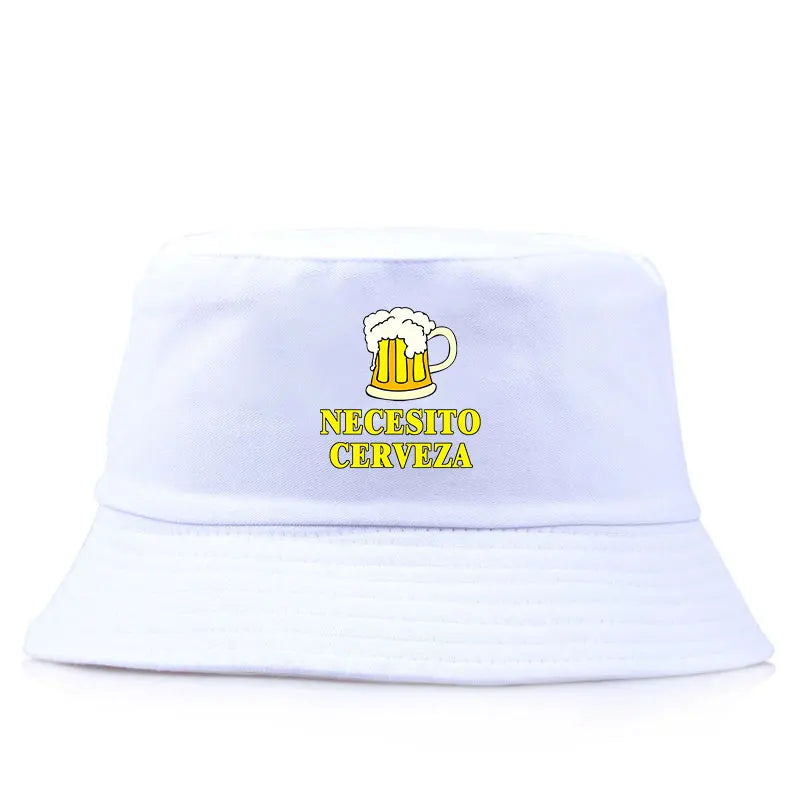 Necesito Cerveza Beer Mug Bucket Hat