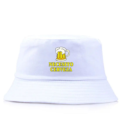 Necesito Cerveza Beer Mug Bucket Hat