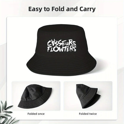 Casseurs Flowters Logo White Bucket Hat