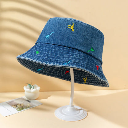 New Denim Summer Bucket Hat For Women