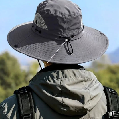 Adjustable Quick-Dry UV Protection Fishing Bucket Hat