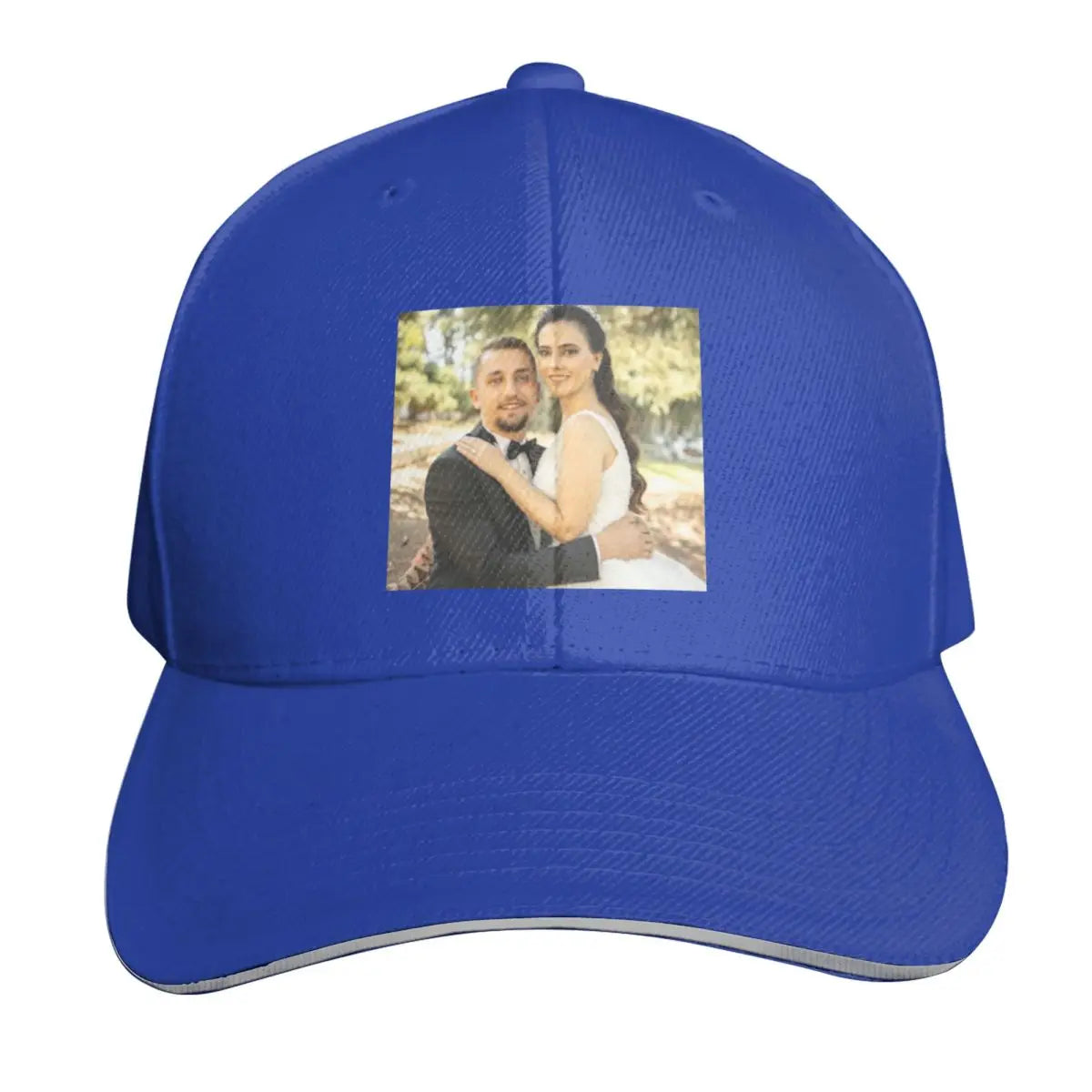 Personalised Wedding Photo Custom Baseball Cap
