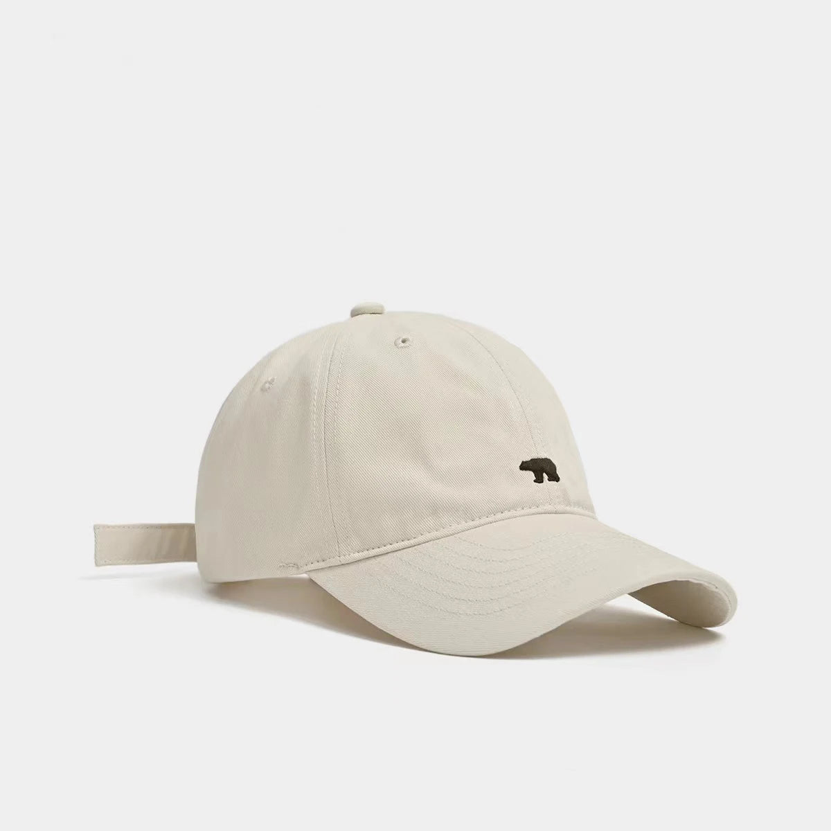 Summer Versatile Polar Bear Embroidered Baseball Cap