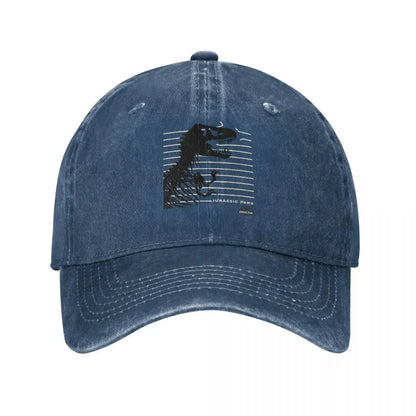 Vintage Jurassic Park Distressed Baseball Cap