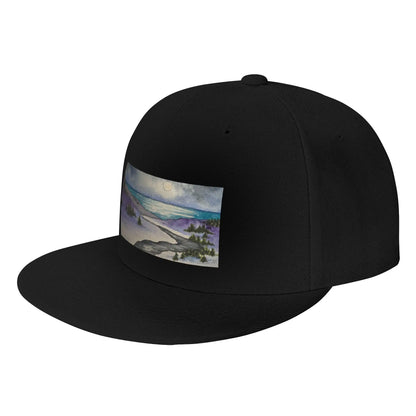 Winter Coastline 2024 Snapback Cap