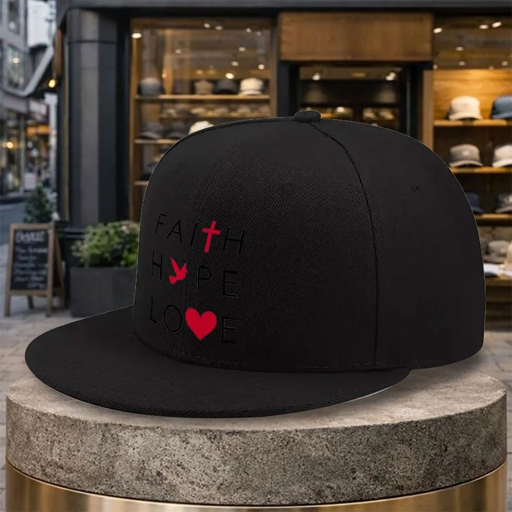 Faith Hope Love Snapback Cap