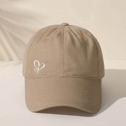 Love Print Adjustable Snapback Baseball Cap