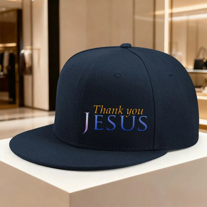 Thank You Jesus Faith Snapback Cap