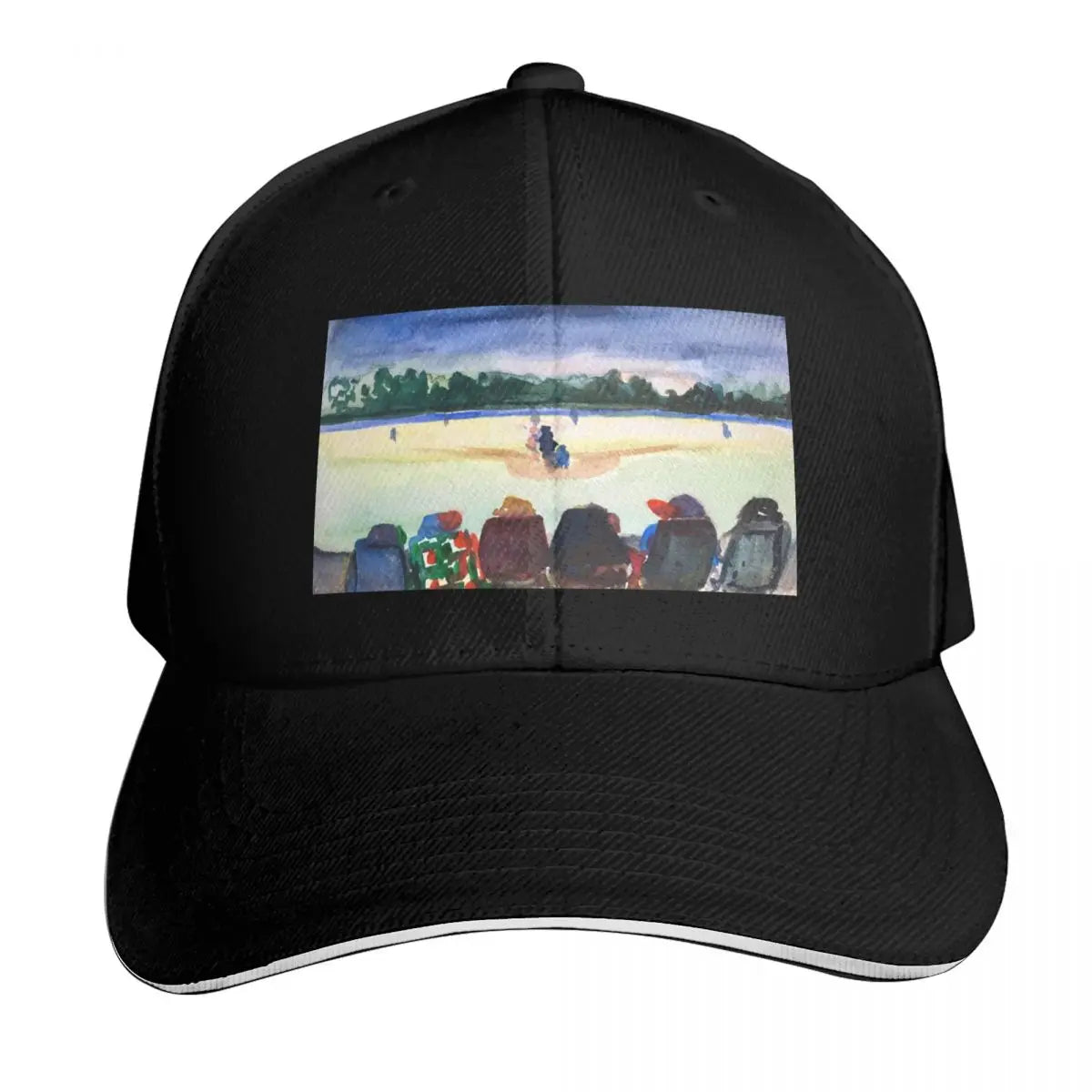 Take Me Out The Ballgame Night Baseball Cap