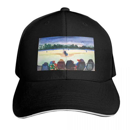 Take Me Out The Ballgame Night Baseball Cap