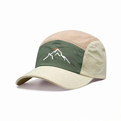 1pc Trendy Outdoor Style Patchwork Baseball Cap