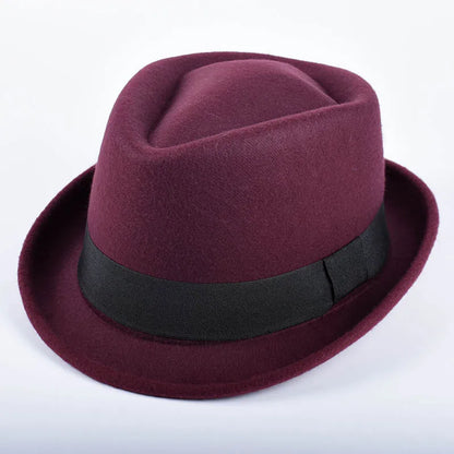 Classic Fedoras Men's Hat Fashion Autumn 2026 Size 56-58cm
