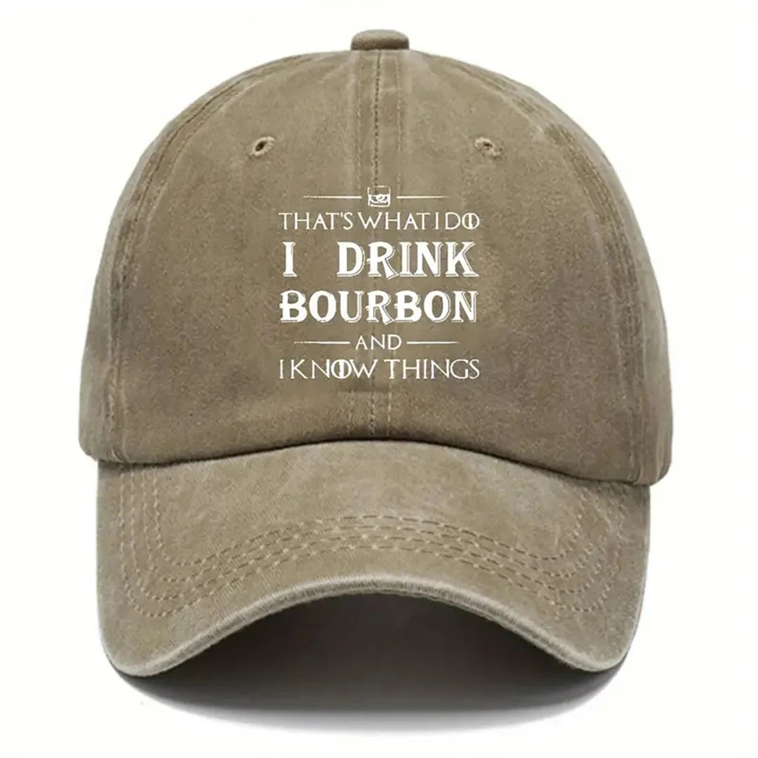 Bourbon Whiskey Vintage Baseball Cap