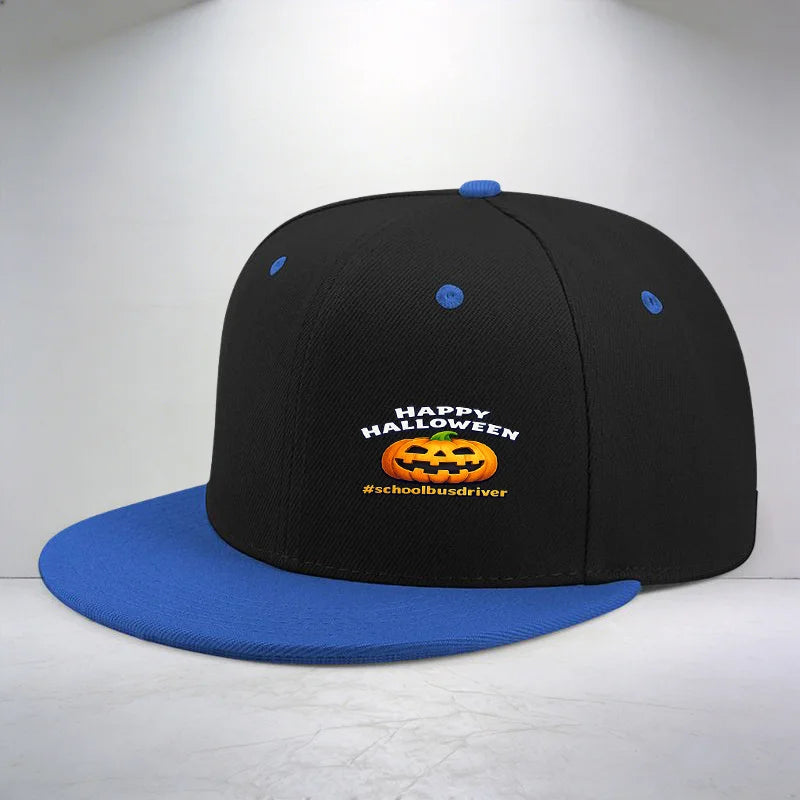 1 Halloween Pumpkin Pattern Printed Cap