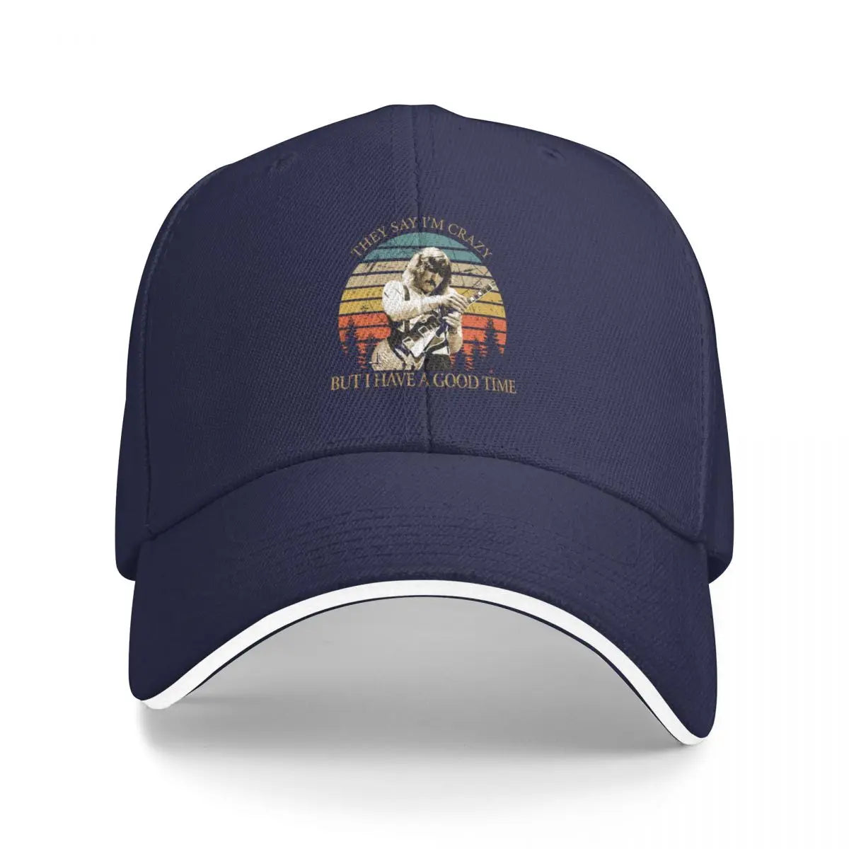 Retro Vintage Joe Walsh Crazy Baseball Cap