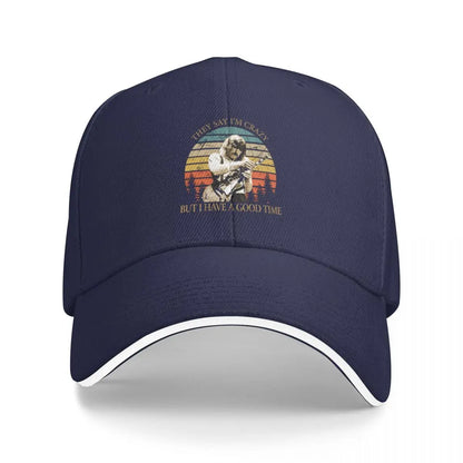 Retro Vintage Joe Walsh Crazy Baseball Cap