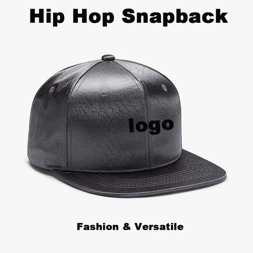 Custom Logo Hard Crown Adjustable Unisex Hip-Hop Snapback Cap