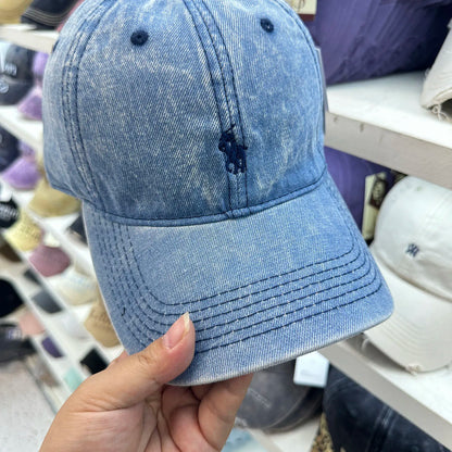 Hat Women's Four Seasons Denim Washed Old Soft Top Baseball Cap Size 55-60cm