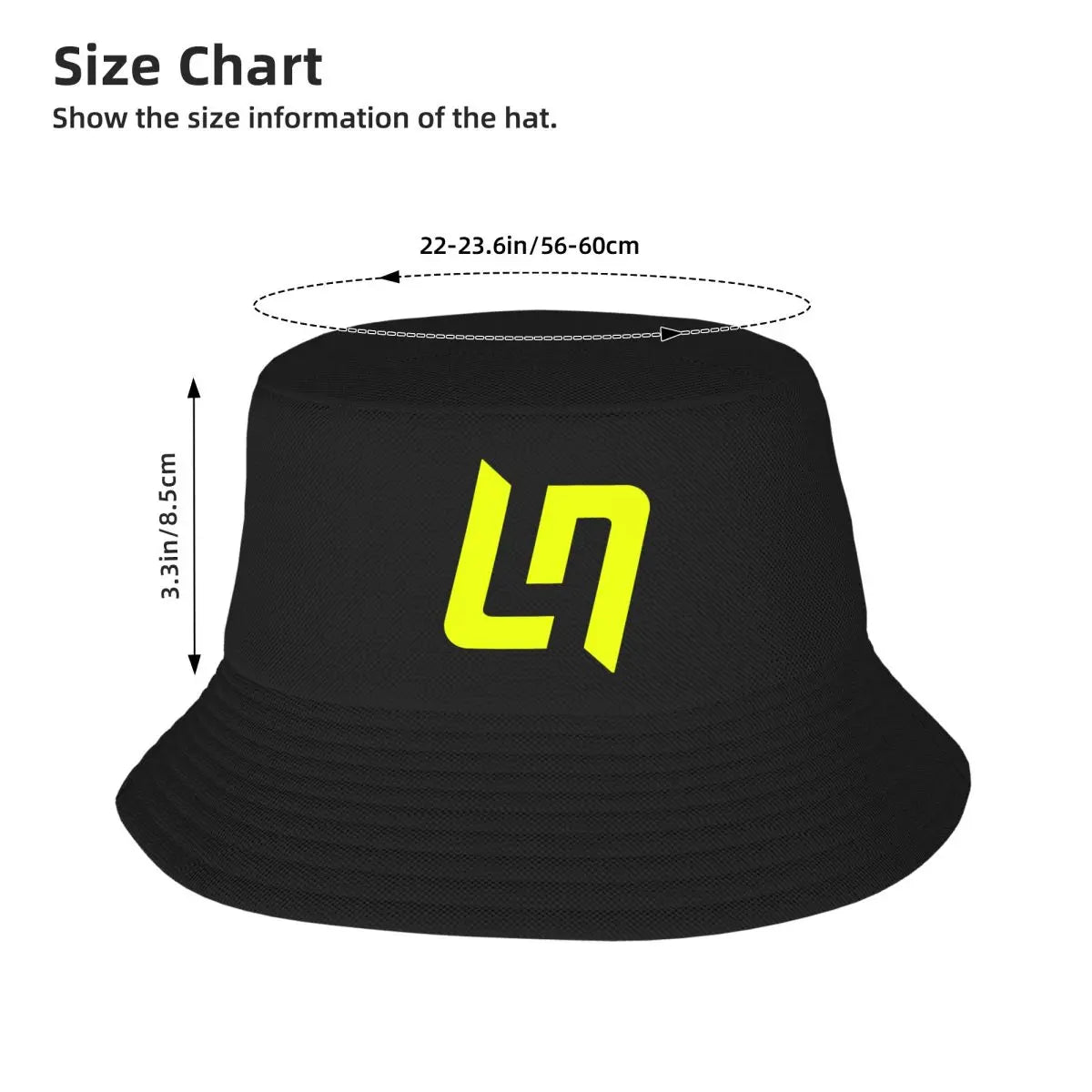 Lando Norris Logo Fisherman Bucket Hat