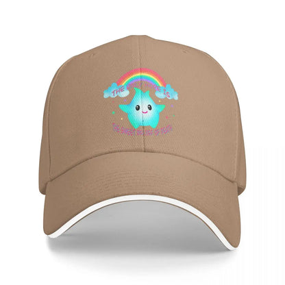 Lumalee Anime Cute Rainbow Customized Sport Baseball Cap