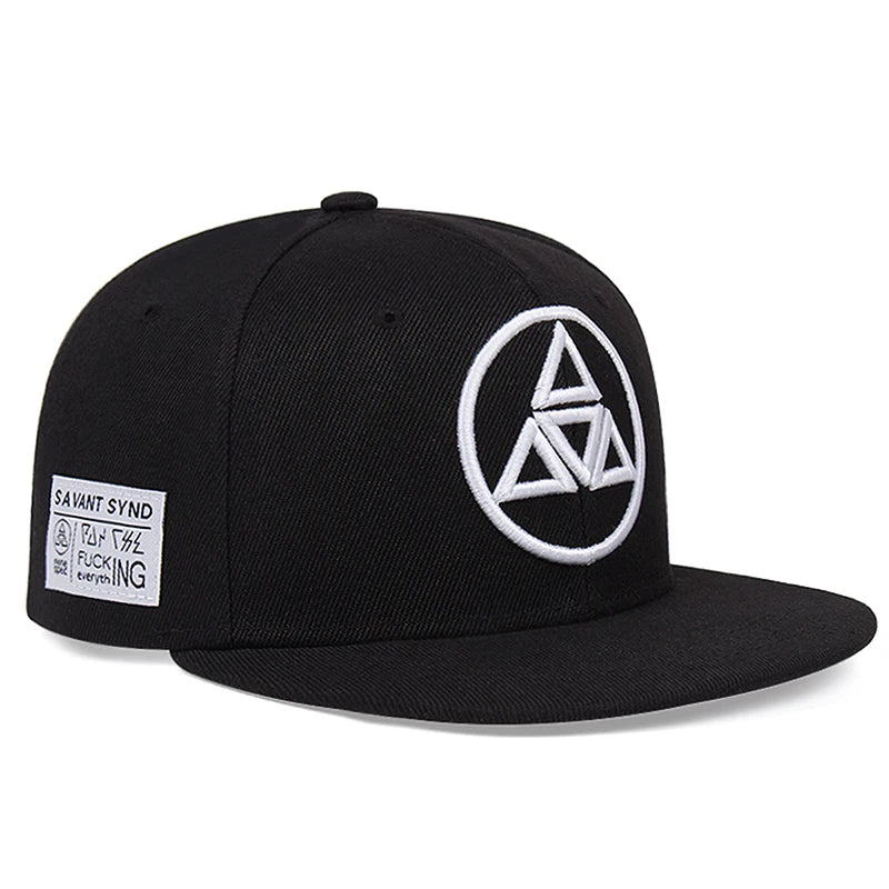 Embroidered Adjustable Unisex Summer Hip-Hop Snapback Cap