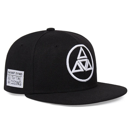 Embroidered Adjustable Unisex Summer Hip-Hop Snapback Cap