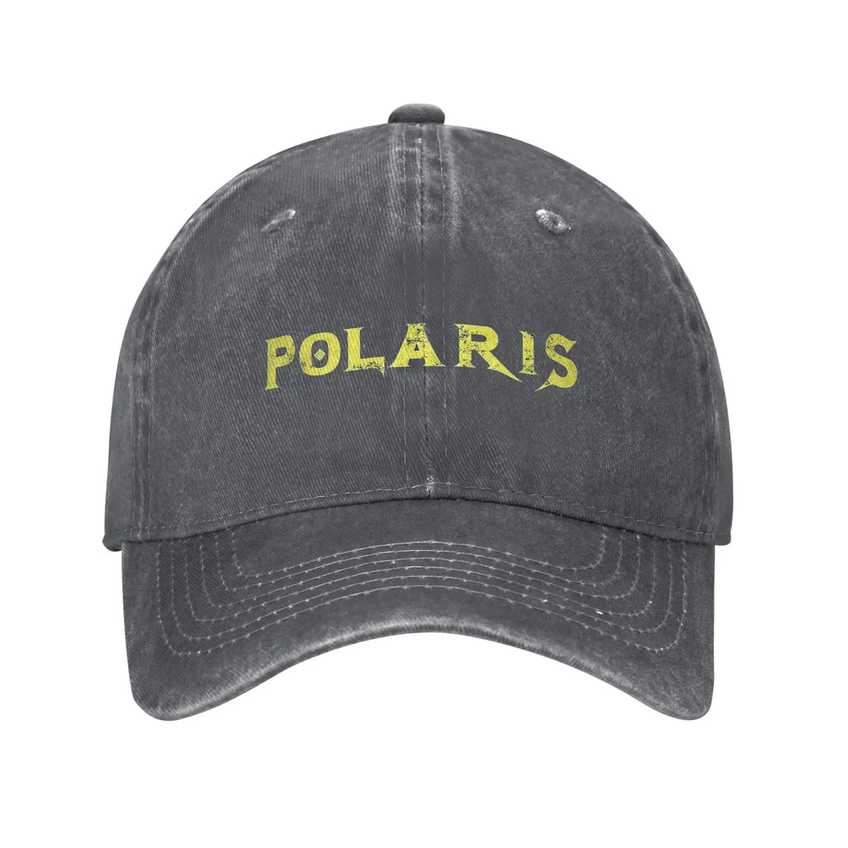Polaris Logo Casual Denim Baseball Cap Hat