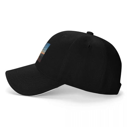 Bonfire In The Beach Vintage Baseball Cap