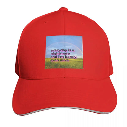 Inspirational Quote Low Profile Unstructured Baseball Cap