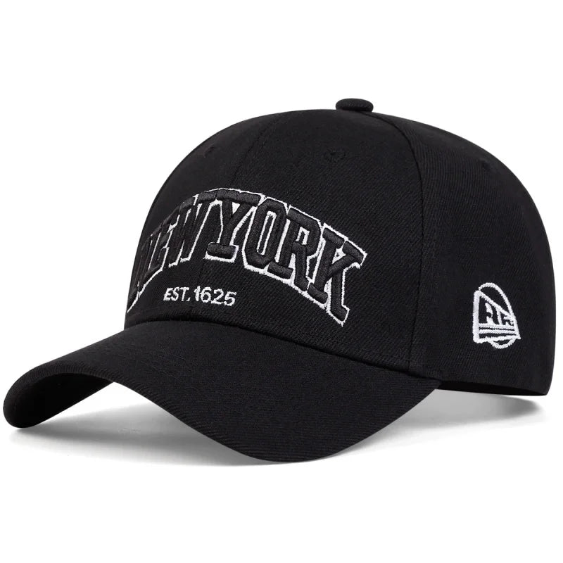 New York Embroidered Adjustable Snapback Cap