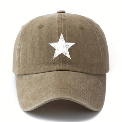 Pentagram Print Outdoor Baseball Cap