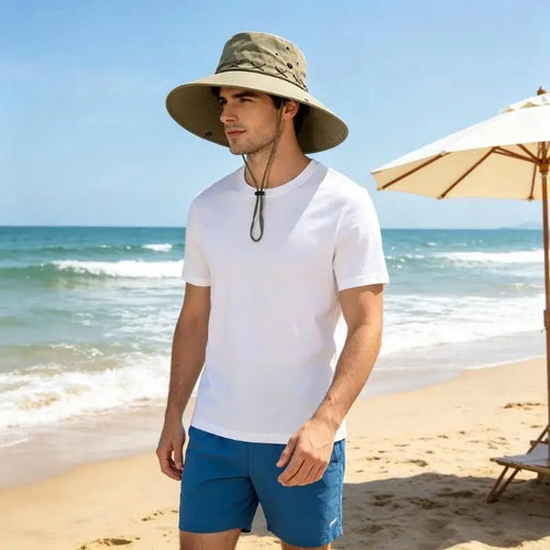 Wide Brim Sun Protection Gardening Bucket Hat