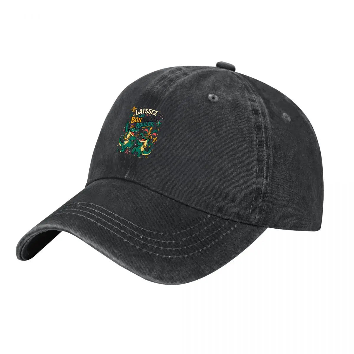 Mardi Gras Gator Party Parade 2026 Baseball Cap