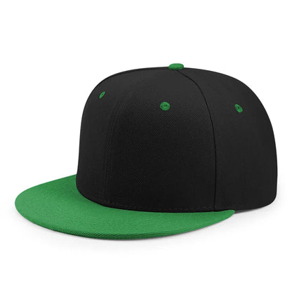 Wholesale 40 Colors Adjustable Flat Peak Snapback Caps Lady Fashion Polyester Plain Baseball Hat Men Hiphop Blank Sport Cap Adijustable 55-60cm