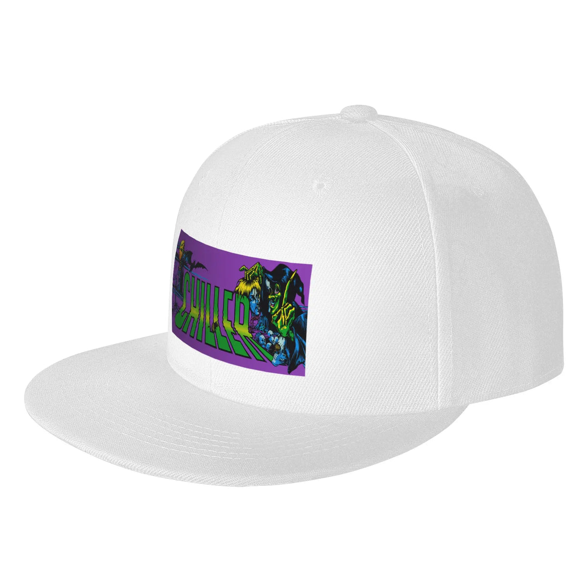 Chiller Retro Arcade Gaming Graphic Snapback Cap