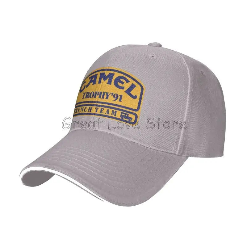 Custom Camel Trophy 91 Print Baseball Cap Peaked Cap Unisex