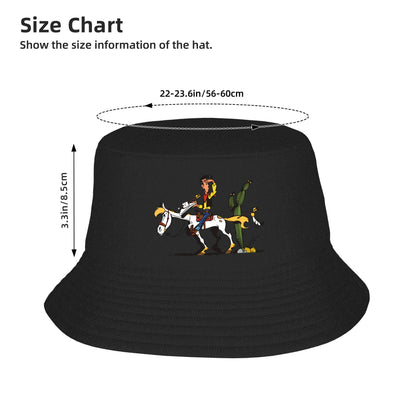 Lucky Luke Daltons Cartoon Bucket Hat
