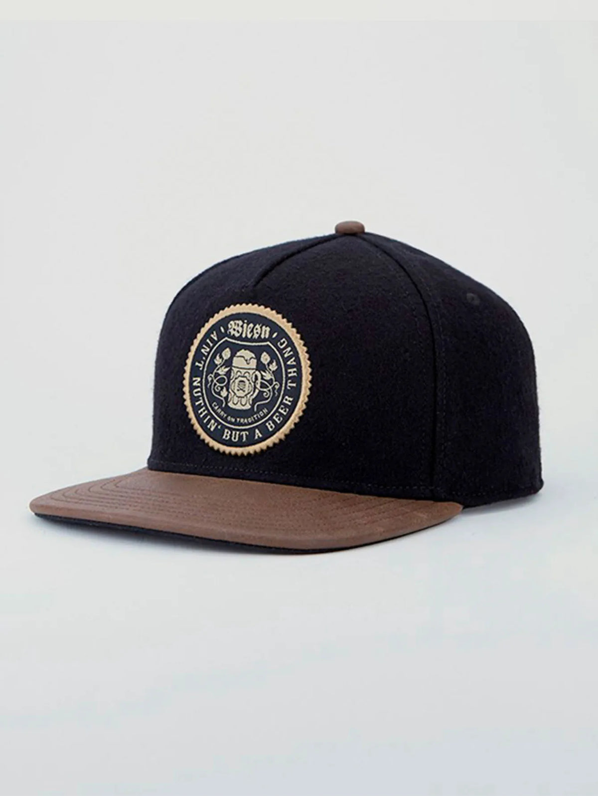 Skeleton Hand Skull Flat Bill Snapback Cap
