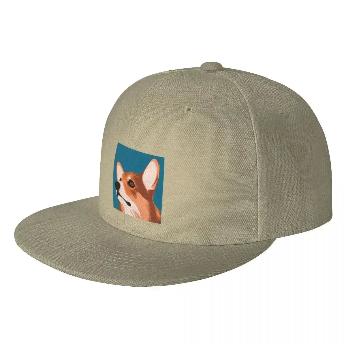 2026 Corgi Fashion Beach Tea Snapback Cap