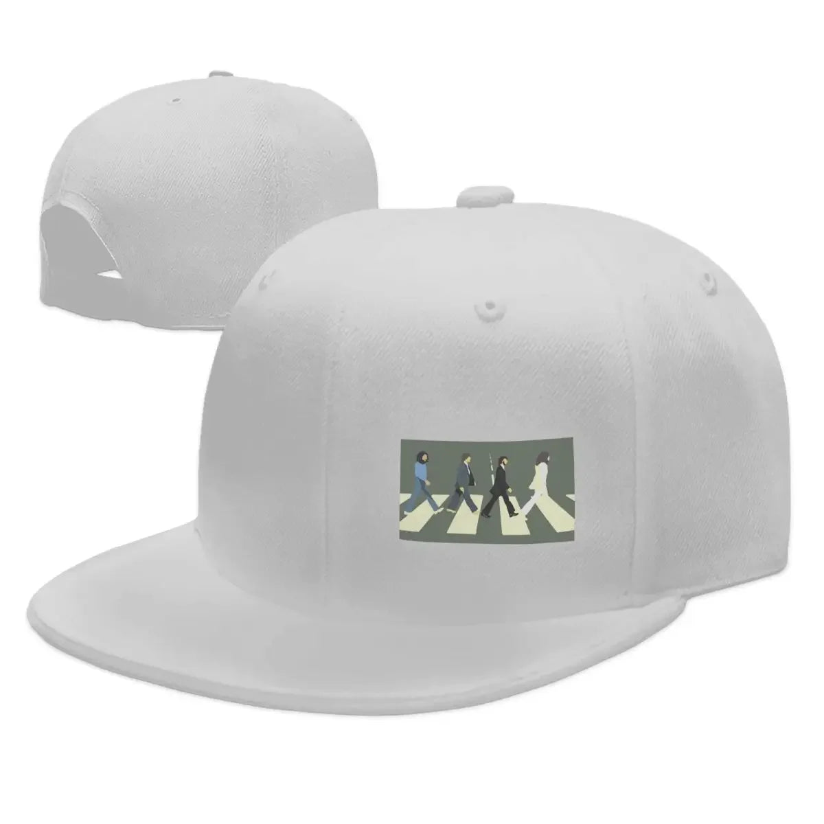 The Beatle Walking Road Merch Snapback Cap