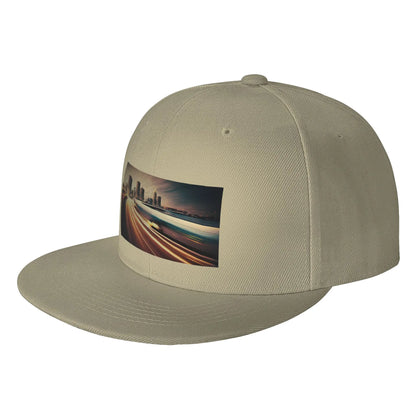 City By Night Urban Sports Snapback Cap
