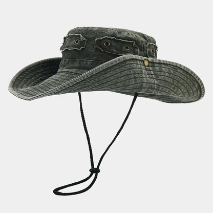 Four Seasons Cotton Solid Bucket Hat