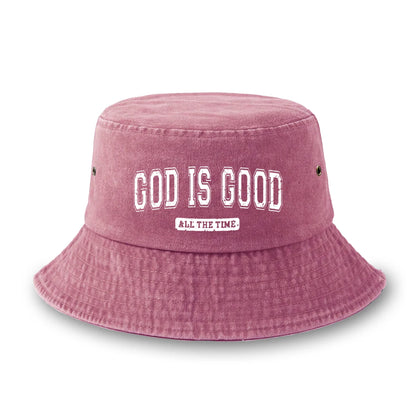 Reversible God Is Good Bucket Hat