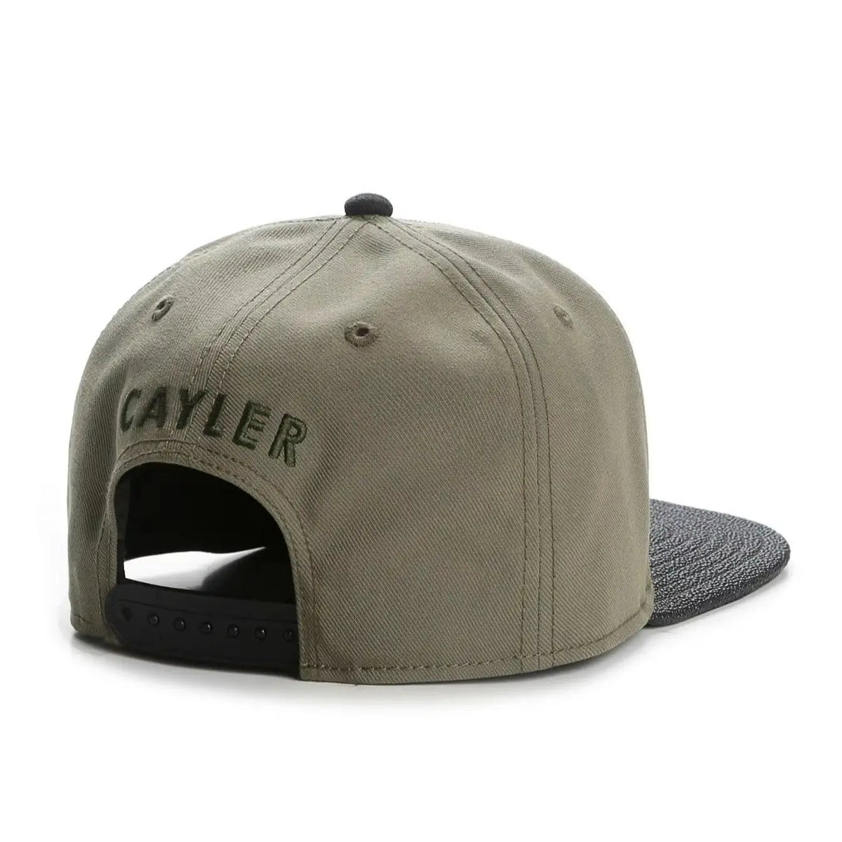 ADVISORY Alphabet Label Flat Brim Unisex Snapback Cap