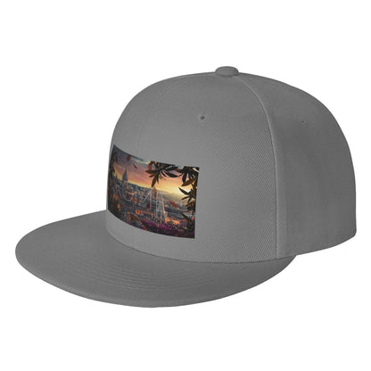 Fashion Rome City View Snapback Cap